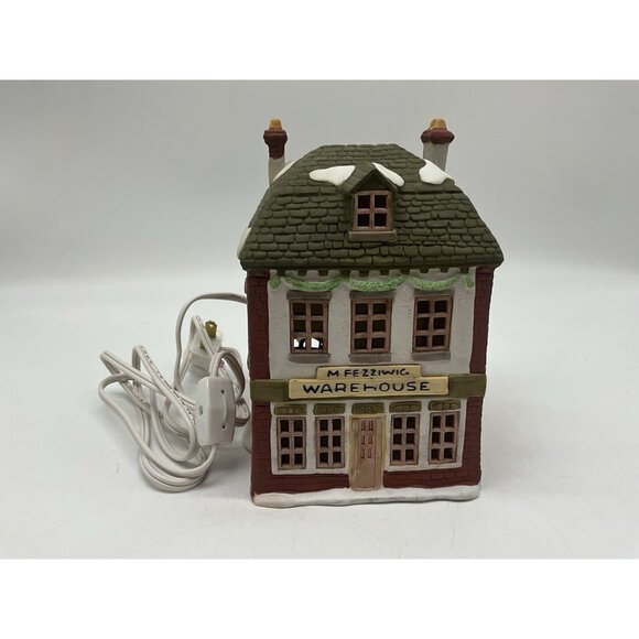 Dept. 56 Dickens' Village Series Fezziwig's Warehouse Christmas Decor Village - Picture 6 of 10